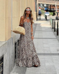 MAISIE | RELAXED FIT DRESS WITH OPEN BACK
