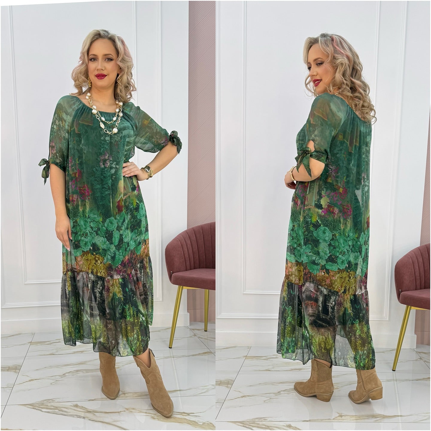 ISABELLA | ELEGANT MIDI DRESS