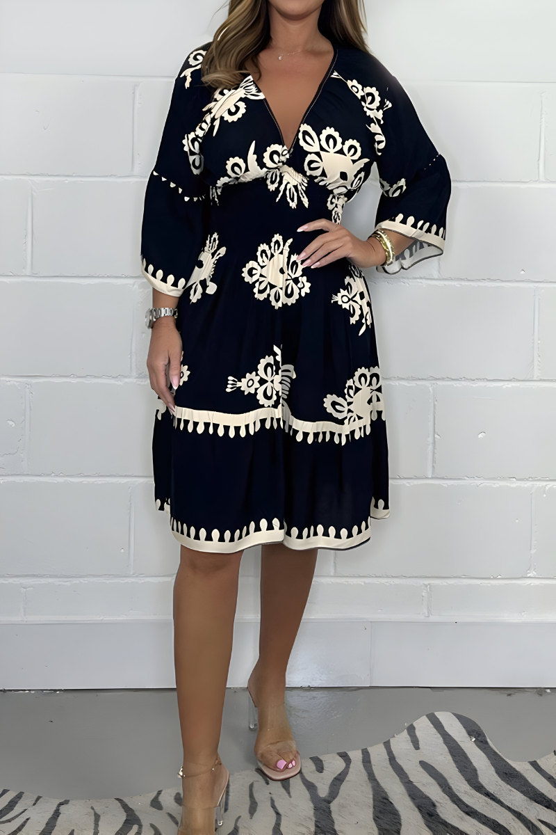ROSEMARY | FLATTERING BOHO MIDI DRESS