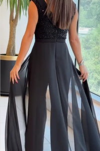 IMOGEN | ELEGANT SLEEVELESS JUMPSUIT