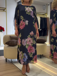 SUE | FLORAL PRINT MAXI DRESS