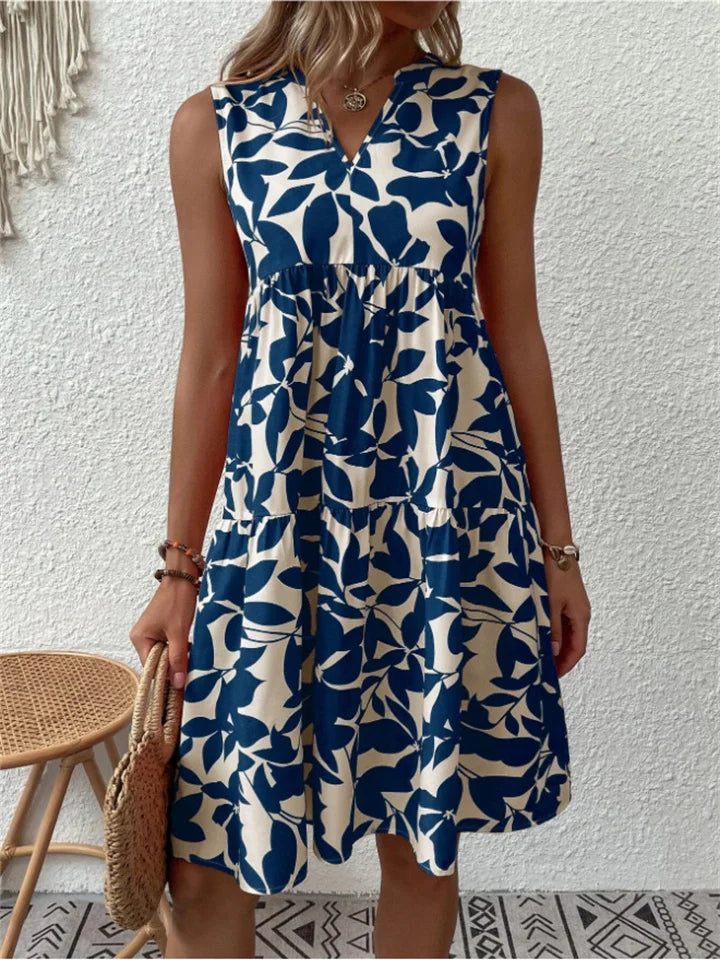 HARPER | ELEGANT V-NECK DRESS