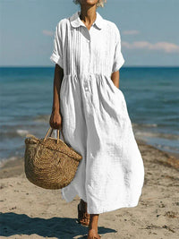 LEONORA | ELEGANT LINEN DRESS
