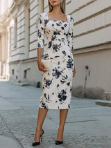 ELEANOR | LIGHT FLOWING MIDI DRESS