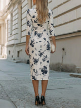 ELEANOR | LIGHT FLOWING MIDI DRESS