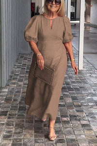 MORGANA | ELEGANT MIDI DRESS