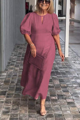 MORGANA | ELEGANT MIDI DRESS