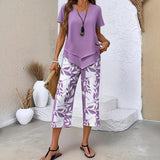 OCTAVIA | ELEGANT COMFORTABLE SUMMER TWO PIECE SET