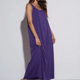 YVONNE | FLATTERING CASUAL SLEEVELESS MAXI DRESS